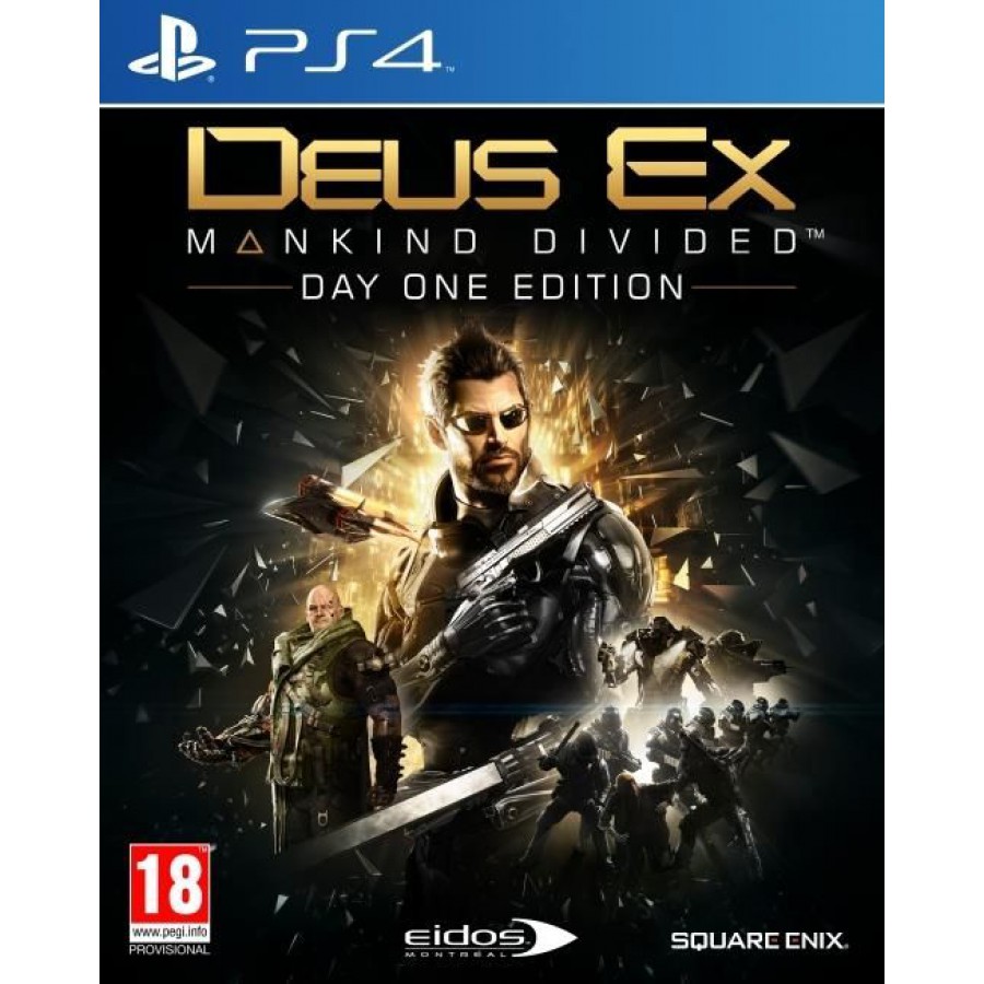 PS4   Deus Ex: Mankind Divided - Day 1 Edition